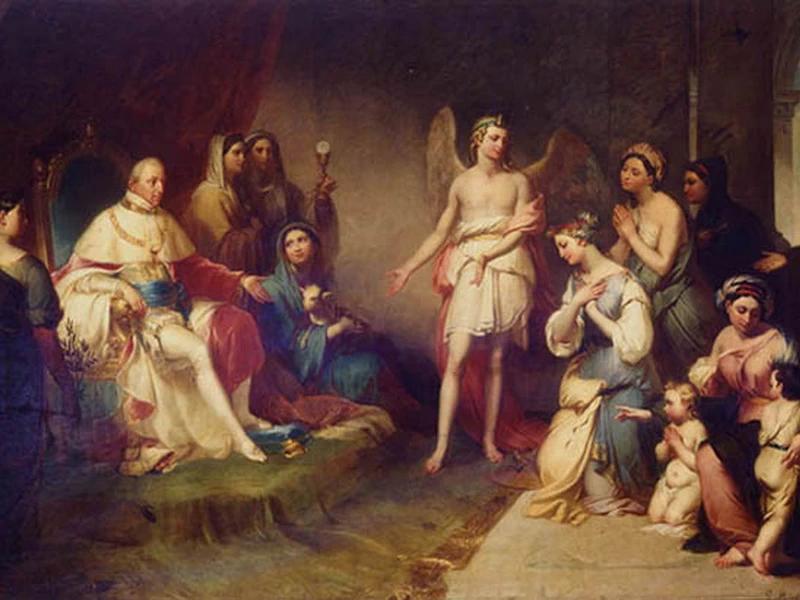 1798-Giovanni Marghinotti - Carlo Felice munifico protettore delle Belle Arti - Palazzo civico del comune di Cagliari
